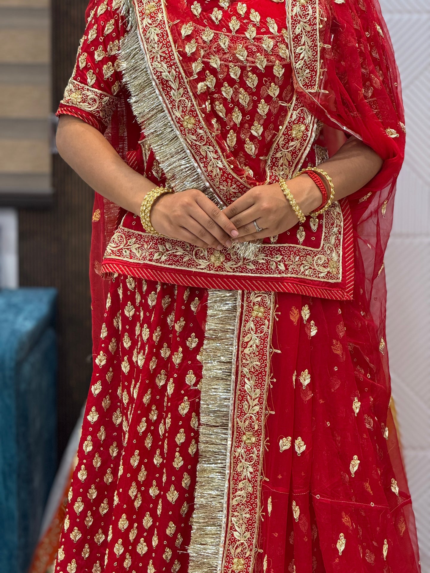 Bridal poshak