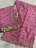 Baby pink Rajputi poshak