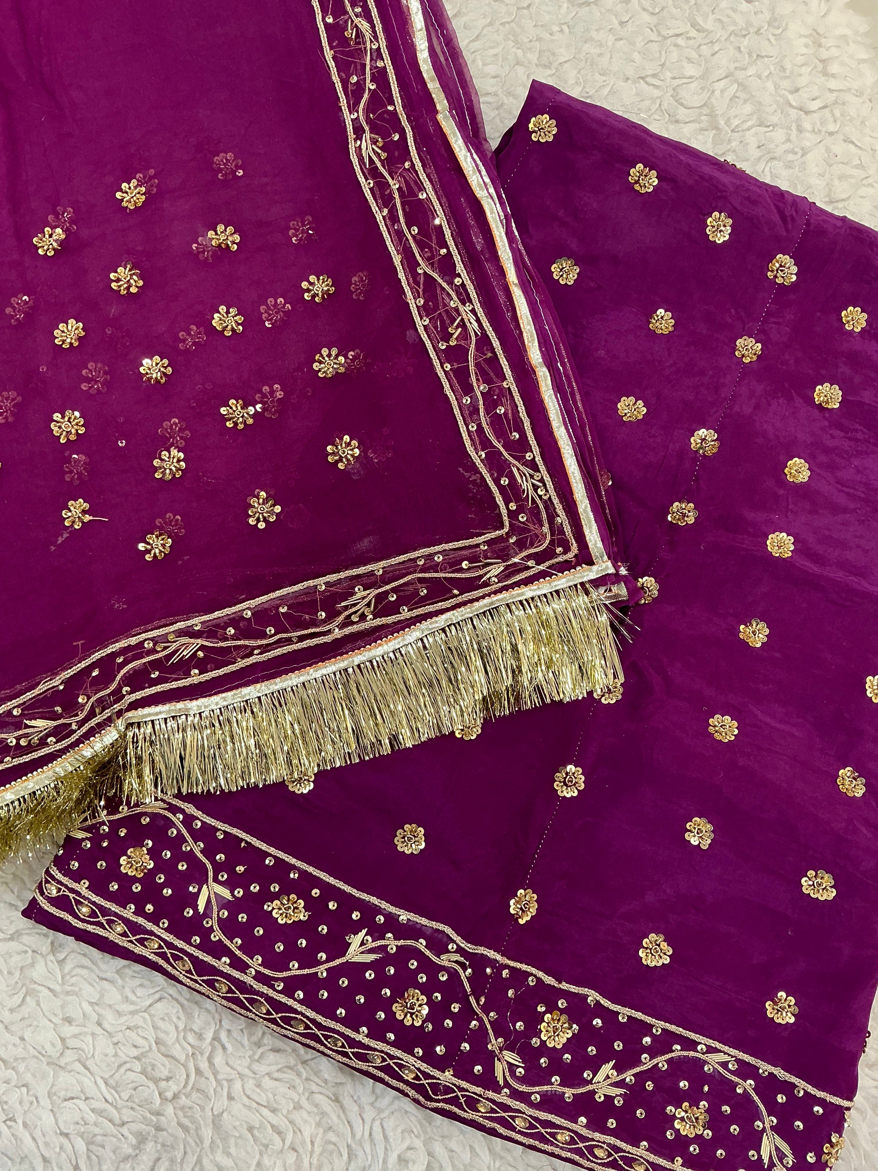 Wine Magenta Rajputi Poshak