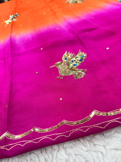 Royal chidiya shaded poshak